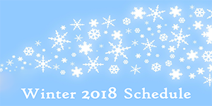 winter schedule